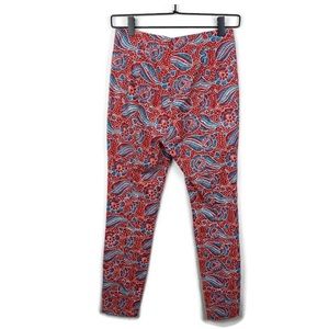 Veronica Beard Honolulu pant in Empire Hibiscus floral print. Size 8.